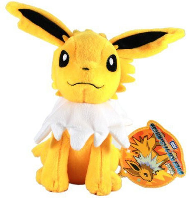 

Takara Tomy Pokemon N-44 Jolteon/Thunders Best Wishes 8" Plush Doll - 25 inch(Multicolor)