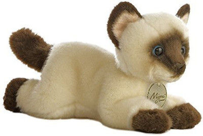 

Aurora World Miyoni Siamese Cat Plush8"(Brown)