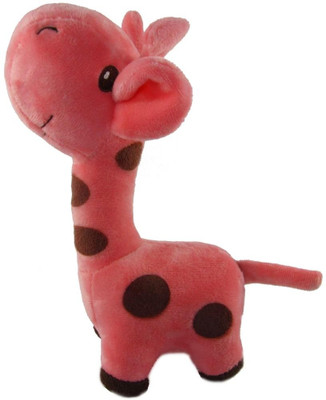 

Tickles Ziraffe Teddy - 7 inch(Pink)