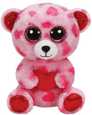 

TY Beanie Babies 1 X Sweetikins The Bear 6"(Pink)