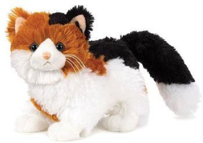 

Webkinz Virtual Pet Plush Calico Cat + Bookmark New With Sealed - 15 inch(White)