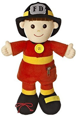 

Aurora World My Activity Doll Plush Fireman Plush(Red)