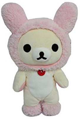

Aliquantum Kiiroitori Bunny Ears Relaxed Teddy Bear Plush 9"(pink)