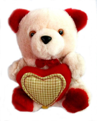

Tickles Take My Heart Teddy - 4 inch(Red, Peech), Peech;red