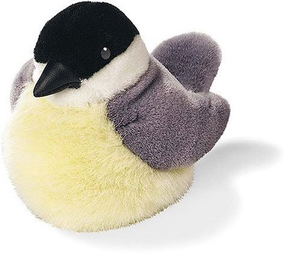 

Wild Republic Chickadee Audubon Plush Bird (Authentic Bird Sound) - 9 inch(Brown)