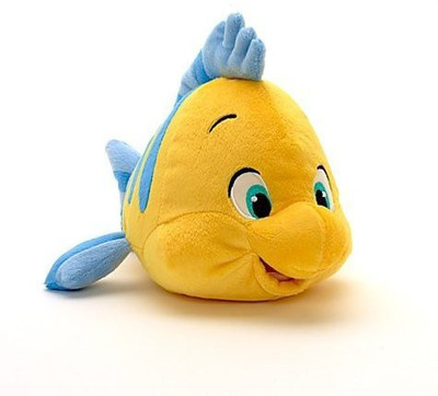 

Disney The Little Mermaid: Flounder Plush 10'' - 25 inch(Multicolor292)