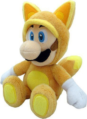 

Little Buddy Toys Little Buddy Official Super Mario Plush Kitsune Fox - 8 inch(Yellow)
