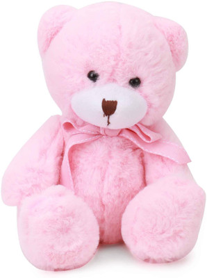 

Starwalk Bear Plush with Bow Baby Pink Colour 20 cm - 20 cm(Pink)