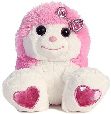 

Aurora World Taddle Toes Sweet Pink Hedgie Plush(White)