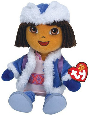

TY Beanie Babies Dora Dora World Adventure Russia(Blue)
