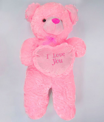 

Mikkis Love Teddy Pink-Pp - 90 cm(Multicolor)