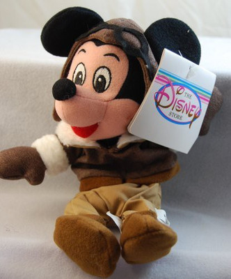 

Disney Pilot Mickey Bean Bag(Brown)