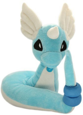 

Pokemon Dragonair Hakuryu Serpentine 11" Inch Pokedoll Plush Doll - 8 inch(Blue)