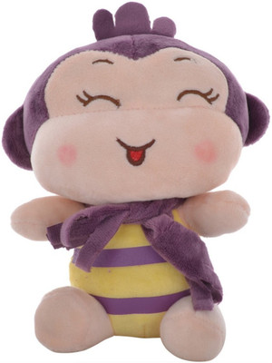 

Twisha Monkey Stipe Chest Purple Hanging - 7 inch(Brown)