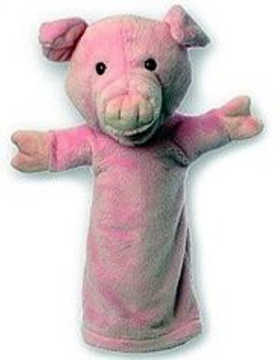

The Puppet Company Pig Long Sleeved Glove Puppet - 15 inch(Pink)