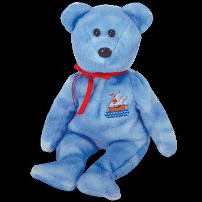 

ty 1 X Beanie Ba Nina The Bear (Internet Exclusive)(Blue)