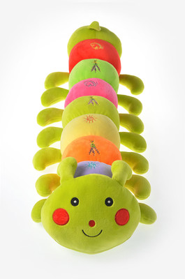 

Dimpy Stuff Caterpillar W/Emb. - 75 cm(Green)