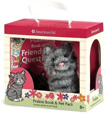

American Girl Praline Book & Pet Pack(Grey)