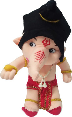 

Aparshi Bal Ganesh stuffed soft toy - 38 cm(Multicolor)