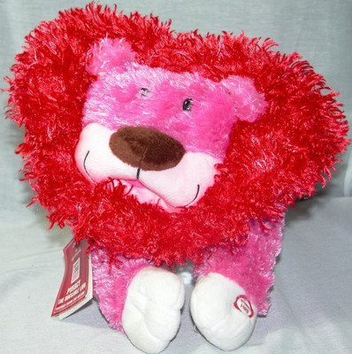 

Hallmarc 2009 Valentines' "Purrcy The Huggable Lion" - 23 inch(Red)