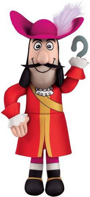 

Fisher-Price Disney'S Jake And The Never Land Pirates Hook Talking Plush - 9.44 inch(Red)