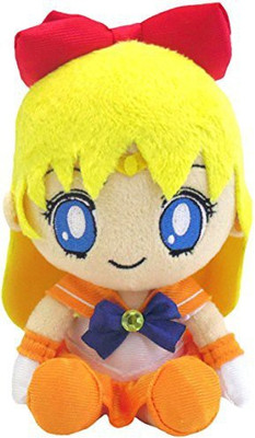 Bandai Sailor Moon Series 2 Venus Plush Doll7" - 8 inch(Yellow)