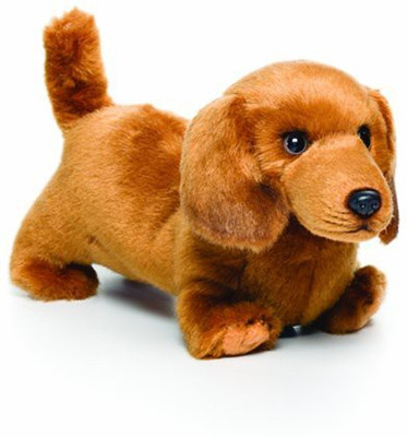 

Nat and Jules plush dachshund small(Orange)