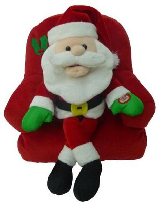 

BZB Goods Singing Santa Claus On Sofa Polyester Musical Animatronic - 20 inch(Multicolor28)