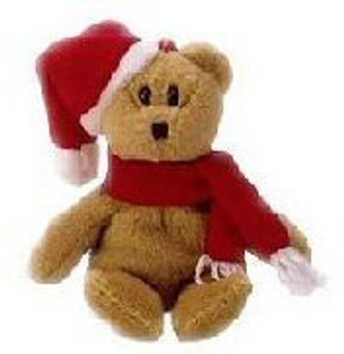 

TY Beanie Babies 1 X Jingle Beanies 1997 Holiday Teddy Bear - 15 inch(Brown)