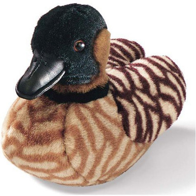 

Wild Republic Nene Audubon Plush Bird (Authentic Bird Sound) - 10 inch(Brown)