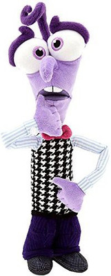 

Pixar Fear Plush Disney Inside Out Small 12''(Purple)