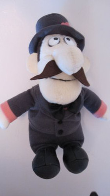 

Stuffins 6" Professor Hinkle Beanie From Frosty The Snowman - 10.6 inch(Black)