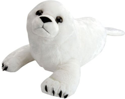 

Wild Republic Aq Seal Harp Pup 15" Plush(White)