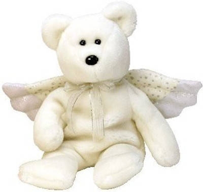 

TY Beanie Babies Herald The Angel Bear(White)