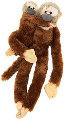 

Wild Republic Hanging 20" Squirrel Monk With Ba Plush - 8 inch(Brown)