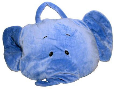 

Linzy 11" Soft N Cuddly Elephant 3In1 Plush Plush Pillow & Plush - 9 inch(Blue)