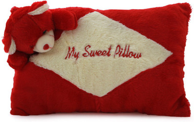 

Annie Cute Cozy Stuffed Pillow Teddy Royal Pillow - 7 cm(Red)