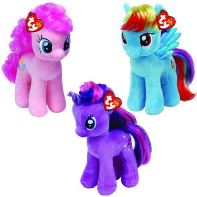 

TY Beanie Babies My Little Pony Babies 3 Pack(Pink)