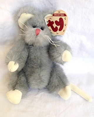 

ty Attic Treasure Squeaky The Mouse - 18 inch(Grey)