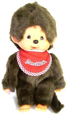 

Toy Market Monchhichi Boy 8 Doll(Brown)