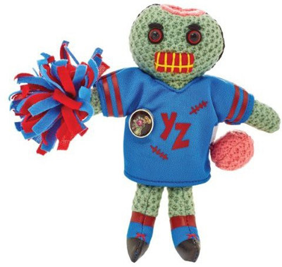 

Kids Preferred Yarn Zombies Football Player "Skip" The Gladiator Juju - 9.8 inch(Blue)