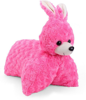 Tickles Convertible Rabbit Cushion - 30 cm(Pink)