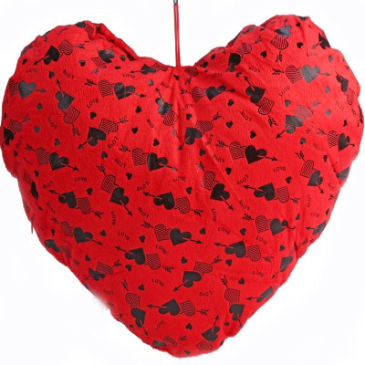 

Ghasitaram Gifts Heart pillow - 18 inch(Multicolor)
