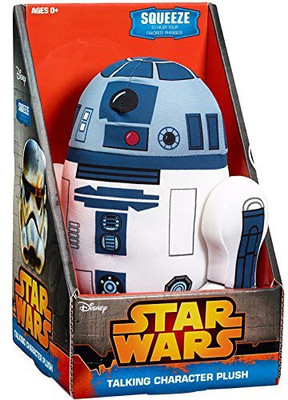 

Underground Toys Star Wars 9" Talking Plush R2D2(White)