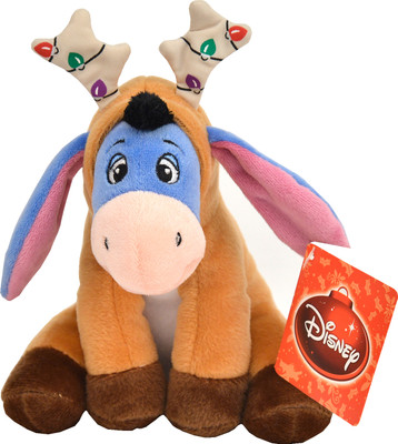 

Disney Eeyore in Reindeer Outfit - 8 inch(Brown, Blue), Blue;brown