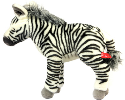 

Hamleys Zebra Zelda - 13.38 inch(White, Black), Black;white
