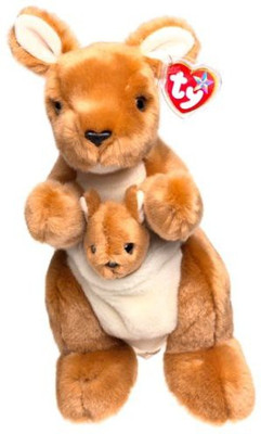 

TY Beanie Babies Pouch The Kangaroo(Orange)