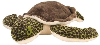 

Wild Republic 12" Ck Sea Turtle Green Ba(Brown)
