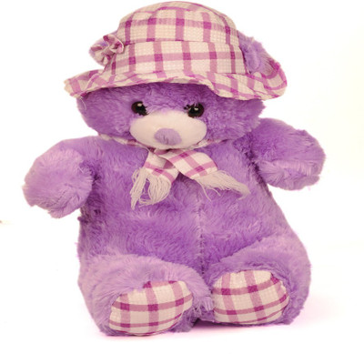 

Shopmillions Sweet & Innocent Teddy Bear - 57 cm(Purple, White)