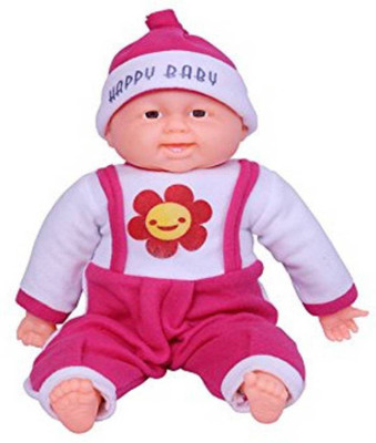 

AR Enterprises Soft Laughing Baby for kids - 25 cm(Multicolor)